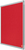 Nobo 1915202 bulletin board Fixed bulletin board Red Felt