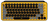 Logitech POP Keys Wireless Mechanical Keyboard With Emoji Keys klawiatura RF Wireless + Bluetooth AZERTY Francuski Czarny, Szary, Żółty
