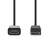 Nedis CCGB37100BK10 adaptador de cable de vídeo 1 m DisplayPort HDMI Antracita
