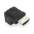 ACT AC7570 cambiador de género para cable HDMI Negro