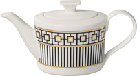 Villeroy & Boch Kaffee-/Teekanne mit Deckel, Serie MetroChic, Inhalt: 1,2 Liter