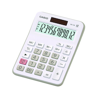 Kalkulator biurowy CASIO Mx-12B-WE, 12-cyfrowy 106,5x147mm, biały