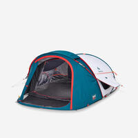 Camping Tent - 2 Seconds Xl - 2-person - Fresh & Black - One Size