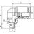 RS PRO Steckfitting, Gewinde-zu-Rohr, R1/8 Stecker, 20 bar