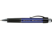Balpen Faber-Castell GRIP Plus blauw metallic