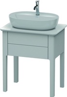 DURAVIT LU956003939 Waschtischunterbau LUV 743 x 688 x 450 mm nordic weiß seiden