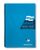 Clairefontaine Europa A5 Wirebound Card Cover Notebook Ruled 180 Pages Turquoise (Pack 5)