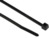 Kabelbinder, Polyamid, (L x B) 200 x 2.5 mm, Bündel-Ø 55 mm, natur, -40 bis 85 °