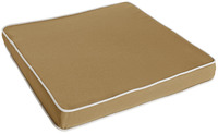 Sitzkissen Pago; 40x40x4 cm (BxLxH); beige; quadratisch