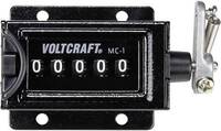 Mechanikus számláló modul, karos összegző számláló 58 x 47 mm, VOLTCRAFT MC-1