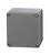 Fibox poliészter dobozok P 080806 poliészter (H x Sz x Ma) 75 x 80 x 55 mm, ezüstszürke (RAL 7001)