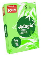 Rey Adagio Paper A4 80gsm Leaf Green (Ream 500) ADAGI080X939
