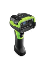 DS3608, 2D, SR, USB-kit Rugged, Corded, Industrial Green, Vibration motor, scanner and USB-cable Industriële scanner
