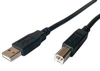 Usb Cable 0.5 M Usb 2.0 Usb A , Usb B Black ,