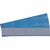 Wire Marker Cards - Solid Numbers 6.35 mm x 38.00 mm AF-23-PK, Blue, Rectangle, Permanent, Black on silver, Aluminium, Matte Zelfklevende etiketten
