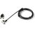 6.5' (2M) 3-In-1 Universal , Laptop Cable Lock - Keyed ,