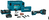 Makita TM001GD201 XGT 40 V Max Multitool 2x 2,5Ah in Mbox