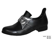 paire de chaussures homme noir & argent pointure 42-43