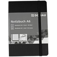 Notizbuch, A6, liniert, schwarz DONAU 1346101-01