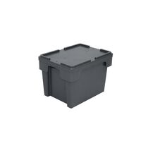 Stack/nest container made of HDPE