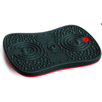 Balance Board für aktives Stehen 50x35cm schwarz-rot