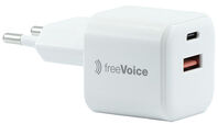 freeVoice Mini Schnellladegerät 35W (USB-A/USB-C)