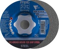 Schleifscheibe CC-Grind Solid SGP STEEL 125mm PFERD