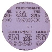 3M™ Cubitron™ II Hookit™ Filmscheibe 775L, 150 mm, 320+, ungelocht