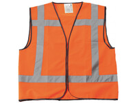 Sacobel veiligheidsvest - P121 - oranje - met RWS reflectiestrepen - XL