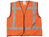 Sacobel veiligheidsvest - P121 - oranje - met RWS reflectiestrepen - XL