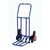 Light duty stairclimbing folding toe plate sack truck, capacity 75kg