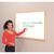 Eco-friendly whiteboard with light oak effect frame - 1800 x 1200mm