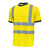 T-shirt alta visibilità Glitter - taglia L - giallo fluo - U-Power - conf. 3 pezzi