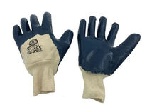 MMXX Handschuh, Baumwolle, Jersey, Gr 11 EN 388 Nitril-Beschichtung blau Kat2