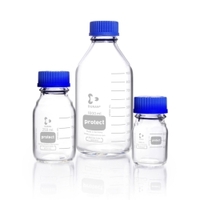 100ml Laboratory bottles Protect DURAN® with retrace code with screw cap