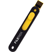FILEREX USB-Stick Black Edition, 16 GB, gelb