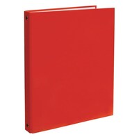 Gyűrűskönyv OPTIMA A/4 2 gyűrű 30mm piros