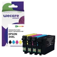 Wecare komp. tintapatron Epson 34XL, fekete/magenta/cyan/sárga