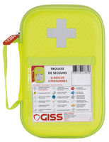 GISS 863263 FIRST AID CASE G-RESCUE 2/4 PERSONS 210X135X70MM