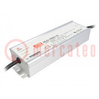 Power supply: switched-mode; LED; 185W; 24VDC; 7.8A; 90÷305VAC