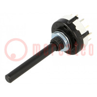 Switch: rotary; Pos: 6; 0.15A/250VDC; Poles number: 2; 30°; -30÷85°C