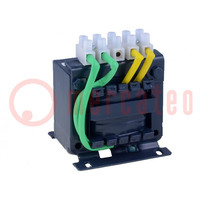 Transzformátor: hálózati transzformátor; 50VA; 230VAC; 230V; IP00