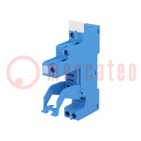 Socket; PIN: 5; 16A; 250VAC; 097.01,097.71; for DIN rail mounting