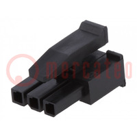 Conector: conducto-conducto; enchufe; hembra; Micro MATE-N-LOK