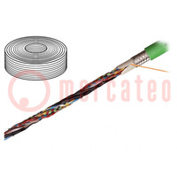 Wire: test lead cable; chainflex® CF113; 4x0.34mm2; green-yellow