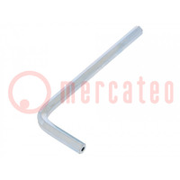 Wrench; hex key with protection; TR 5mm; Overall len: 80mm
