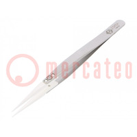 Tweezers; non-magnetic; Blade tip shape: sharp; ESD