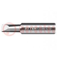 Tip; chisel; 6.5mm; for soldering iron; ST-2080D