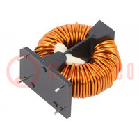 Inductor: wire with current compensation; THT; 14.2mH; 27.2mΩ