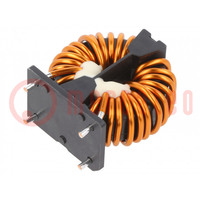 Inductor: wire with current compensation; THT; 1.9mH; 3.99mΩ
